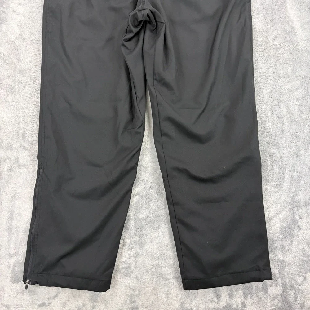 Nike Track Pants Black Men's Size XL Elastic Waist Straight Leg 897038-010 NEW